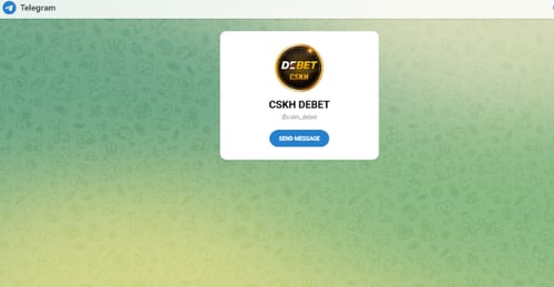 Tổng đài hỗ trợ Debet kênh Telegram là nơi giúp người chơi giải quyết các vấn đề một cách chi tiết