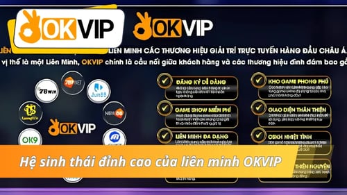 7 thương hiệu đã làm nên uy tín cho OKVIP