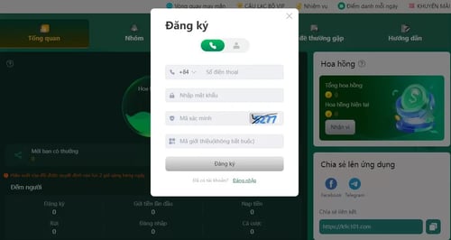 Đăng ký để trở thành kênh trung gian chính thức cực dễ dàng