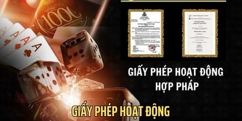 Một nhà cái uy tín cần có giấy phép hoạt động hợp pháp
