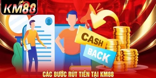 Các bước hướng dẫn rút tiền KM88