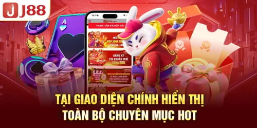 Tại giao diện chính hiển thị toàn bộ chuyên mục hot 