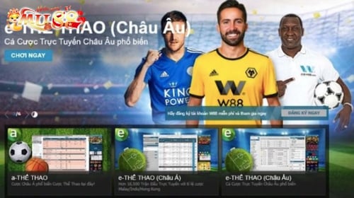 Giao diện W88 đẹp mắt và hiện đại