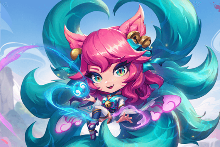 Chibi Spirit Blossom Ahri image