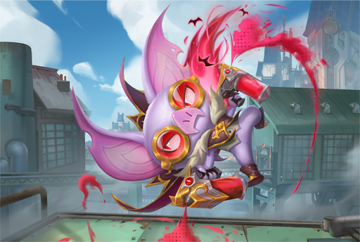 Crimson Circle Scribble image