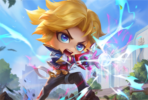 Chibi Battle Academia Ezreal image