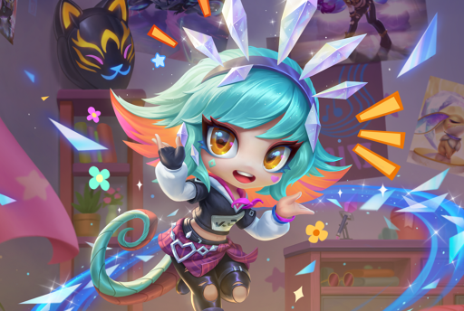 Chibi K/DA Superfan Neeko image