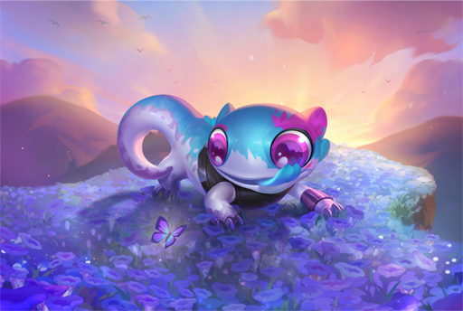 Kỳ Nhông Rio Tóc Lam image